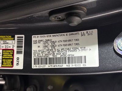 2022 Toyota Tacoma TRD Sport V6