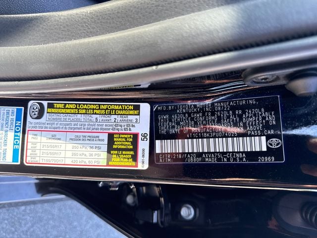 2023 Toyota AWD Camry LE