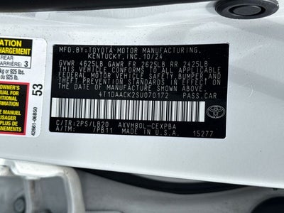 2025 Toyota Camry XSE