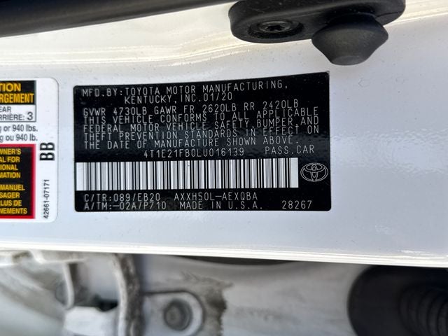 2020 Toyota Avalon Hybrid XSE