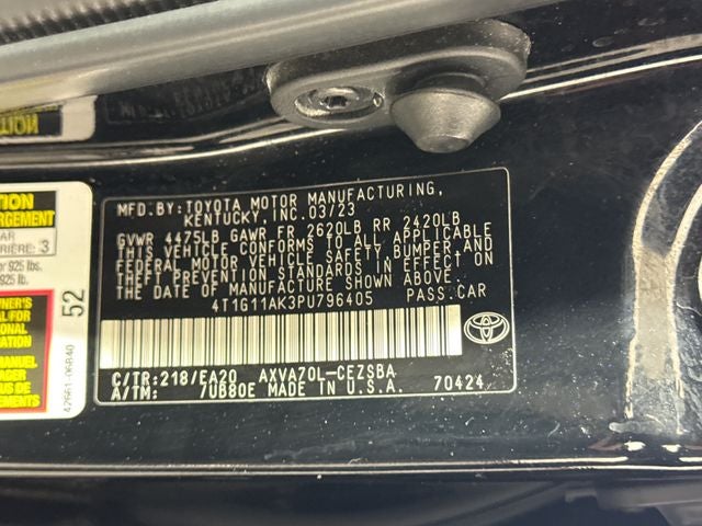 2023 Toyota Camry SE