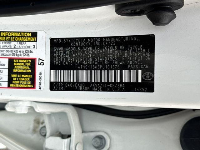 2023 Toyota AWD Camry SE