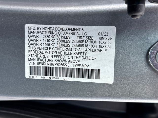2023 Honda Odyssey EX-L