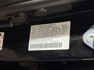 2024 Honda Ridgeline Sport