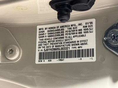 2005 Honda Element EX