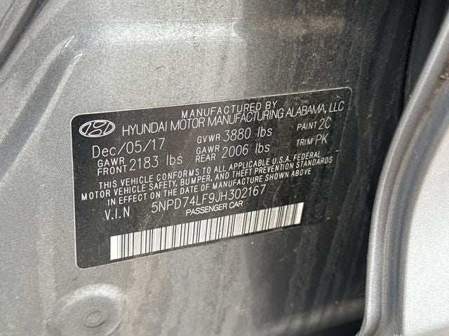 2018 Hyundai Elantra SE