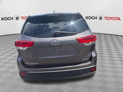 2019 Toyota Highlander LE Plus