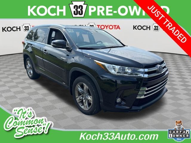 2018 Toyota Highlander Hybrid Limited Platinum