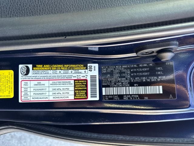 2022 Toyota Sienna XLE