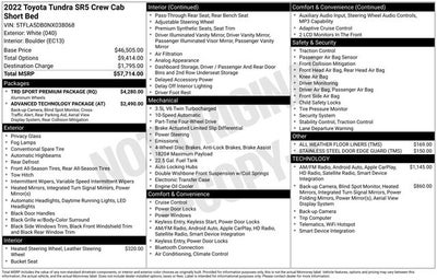 2022 Toyota Tundra SR5