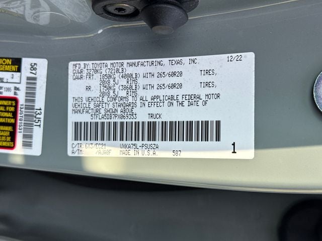 2023 Toyota Tundra SR5