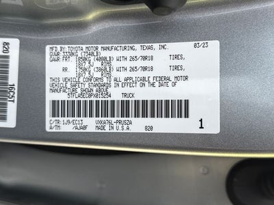 2023 Toyota Tundra SR5