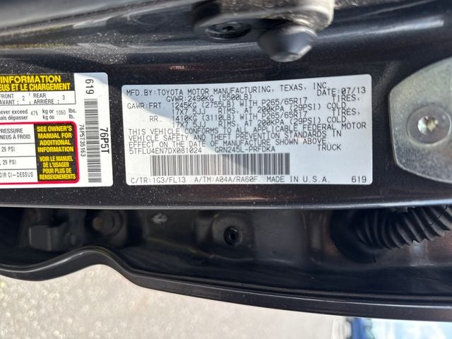 2013 Toyota Tacoma Base V6