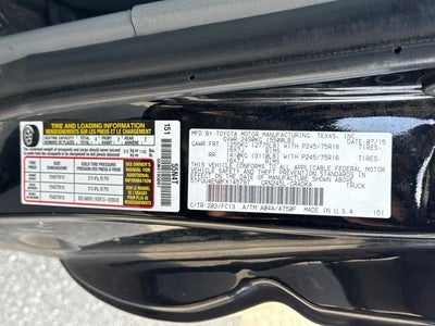 2015 Toyota Tacoma Base