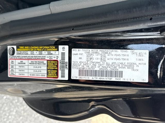 2015 Toyota Tacoma Base