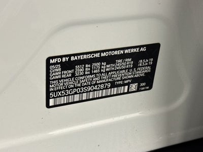 2025 BMW X3 30 xDrive