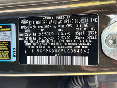 2020 Kia Telluride S