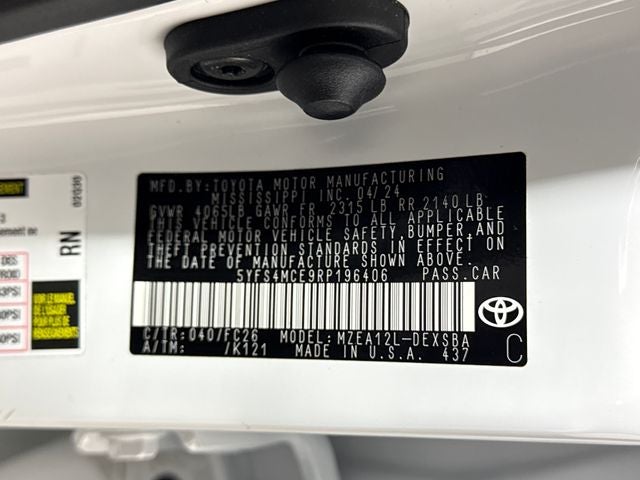 2024 Toyota Corolla SE