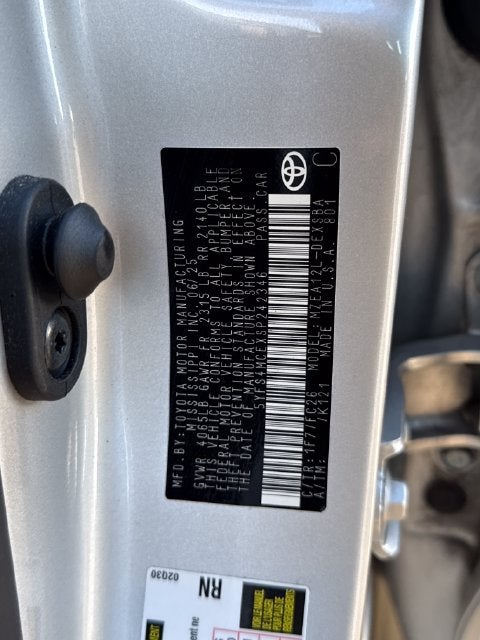 2025 Toyota Corolla SE