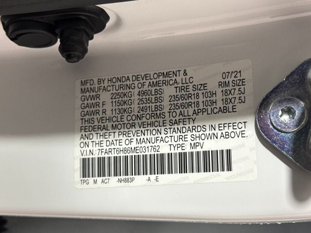 2021 Honda CR-V Hybrid EX-L