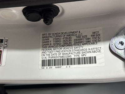 2021 Honda CR-V Special Edition