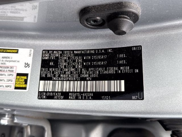 2023 Toyota Corolla Cross LE