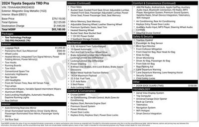 2024 Toyota Sequoia TRD Pro