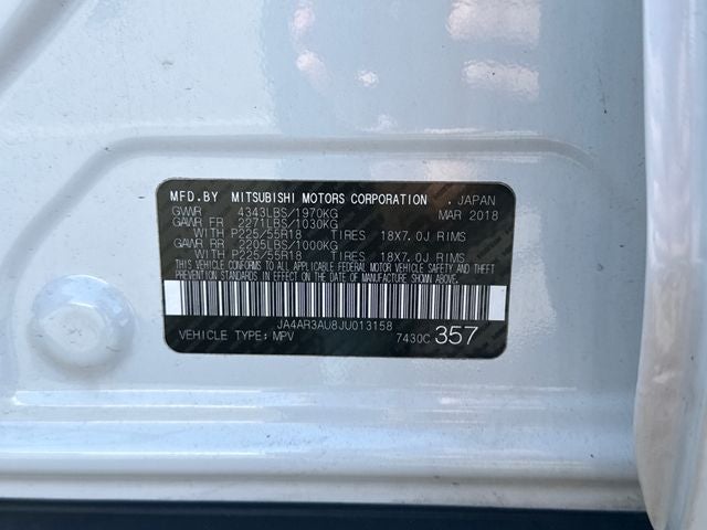 2018 Mitsubishi Outlander Sport Base