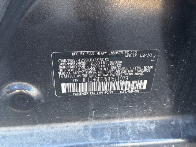 2011 Subaru Impreza 2.5i Premium