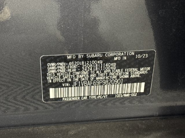 2023 Subaru WRX Premium