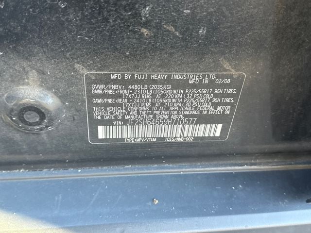 2009 Subaru Forester 2.5X Limited