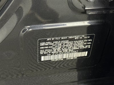 2016 Subaru Forester 2.5i Touring
