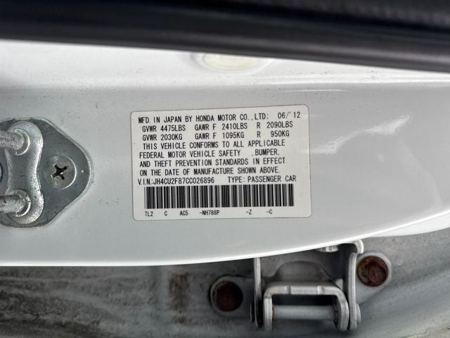 2012 Acura TSX 2.4 Special Edition