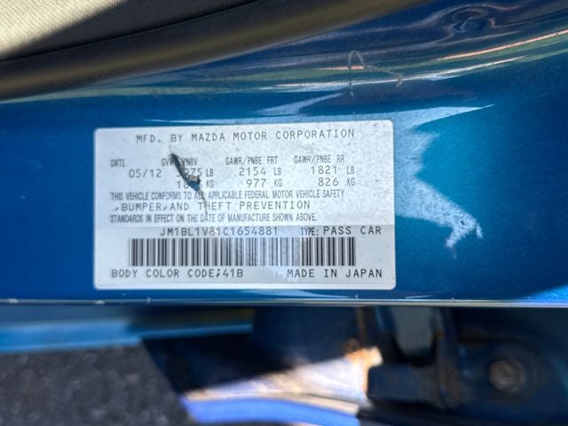 2012 Mazda Mazda3 i Touring