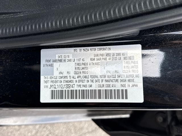 2018 Mazda Mazda6 Signature