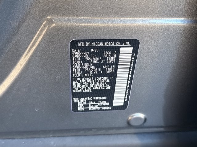 2024 Nissan Armada SV
