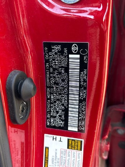 2019 Toyota Prius LE