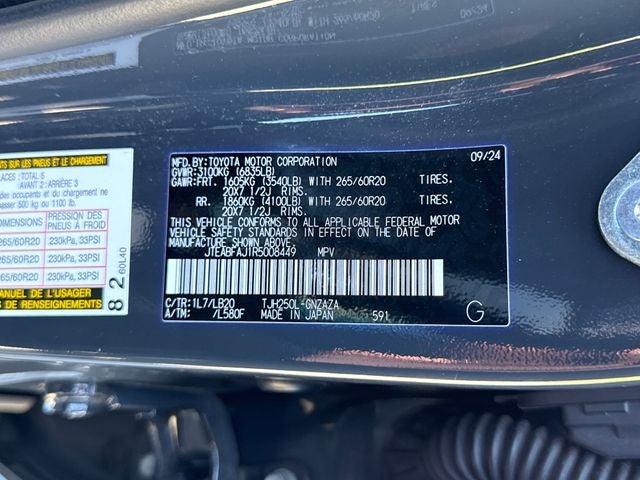 2024 Toyota Land Cruiser Base