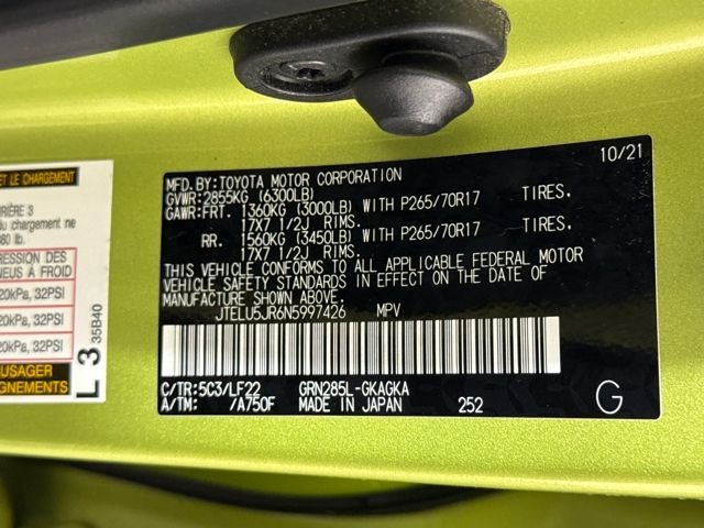 2022 Toyota 4Runner TRD Pro