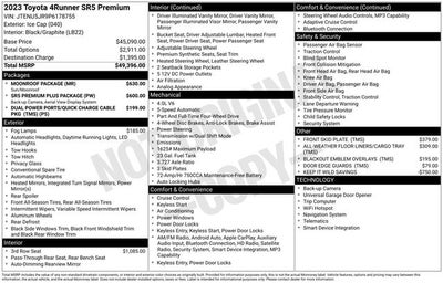 2023 Toyota 4Runner SR5 Premium