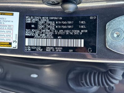 2021 Toyota 4Runner TRD Off-Road Premium