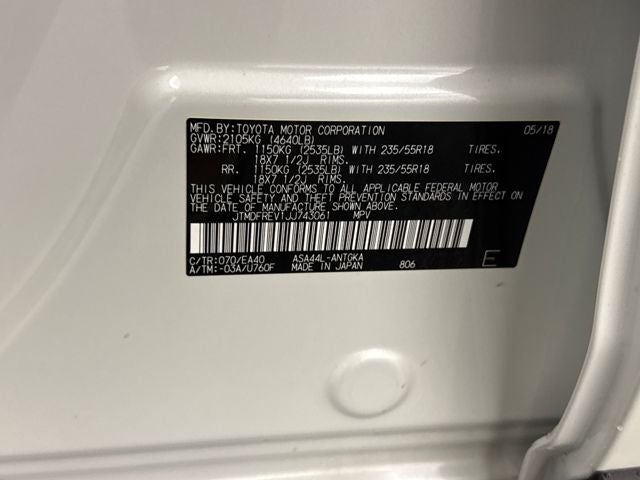 2018 Toyota RAV4 Limited