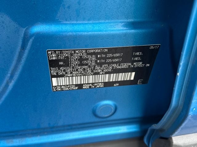 2017 Toyota RAV4 XLE