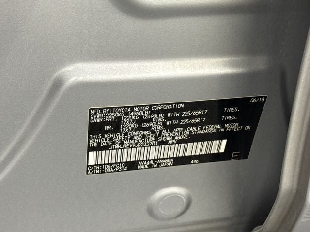 2018 Toyota RAV4 Hybrid XLE