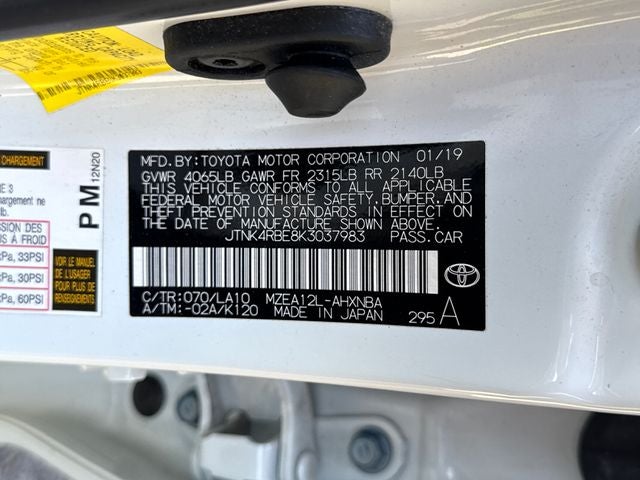 2019 Toyota Corolla Hatchback XSE