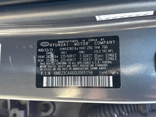 2016 Hyundai Tucson SE