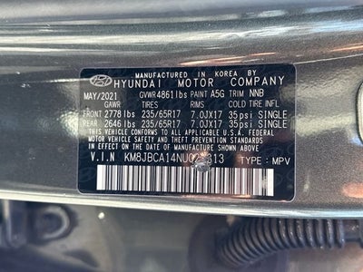 2022 Hyundai Tucson Hybrid Blue