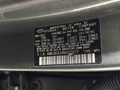 2022 Hyundai Tucson Hybrid Blue