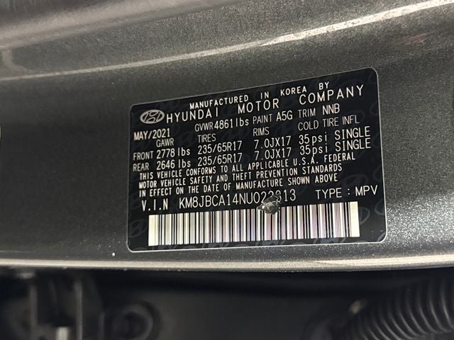 2022 Hyundai Tucson Hybrid Blue