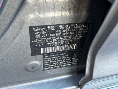 2018 Hyundai Elantra Sport